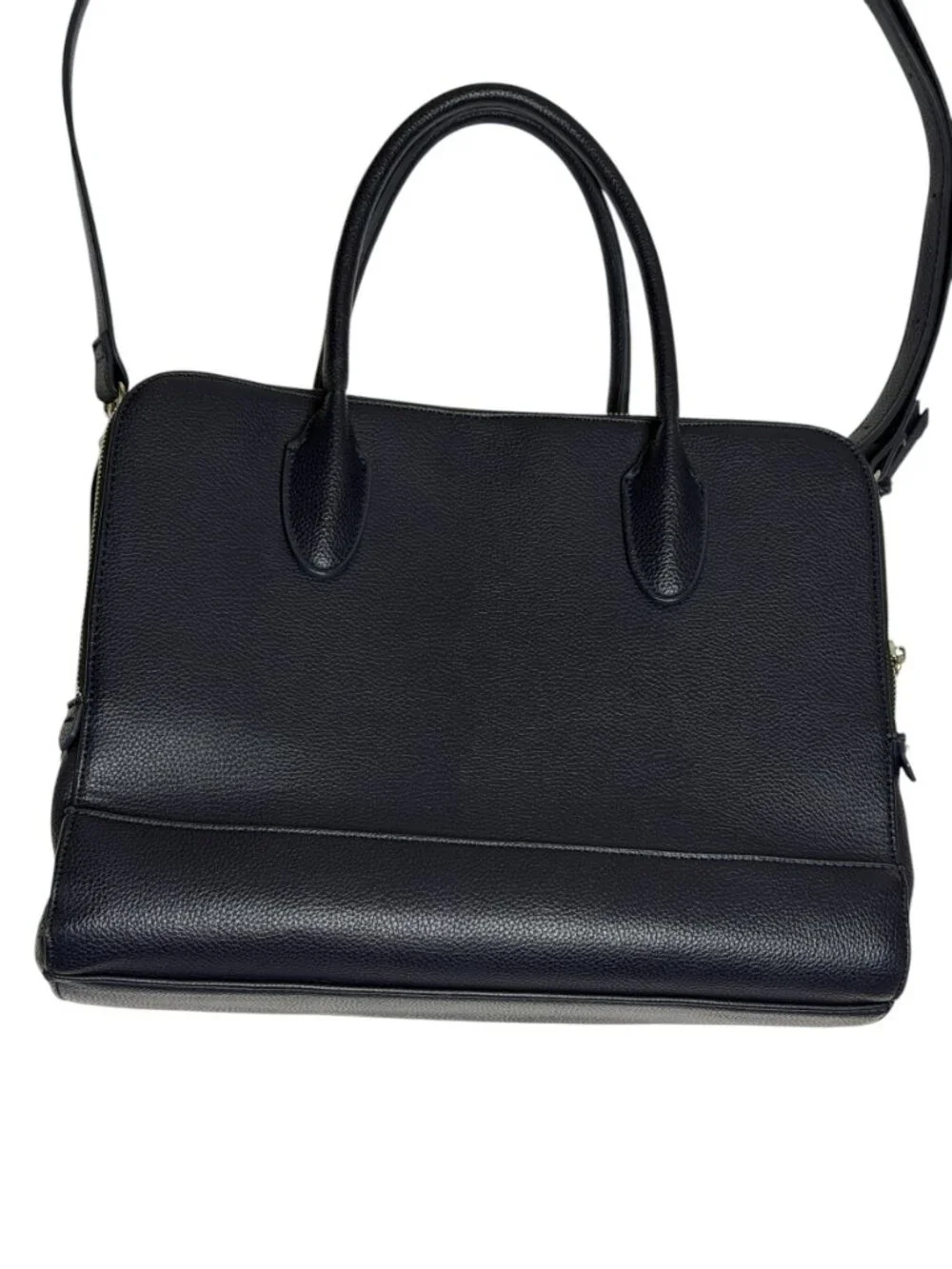 Urban Expressions Faux Pebbled Leather Purse Crossbody Hand Bag Black NWOT